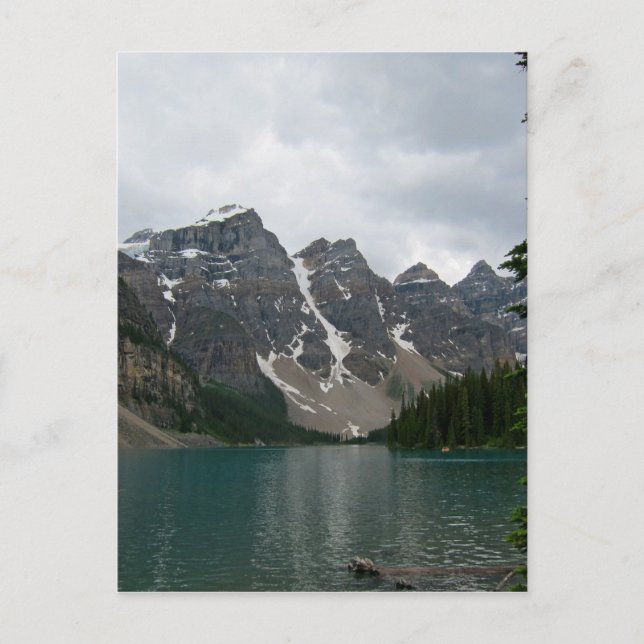 Moraine Lake Alberta Kanada Postkarte (Vorderseite)