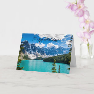 Moraine Lake, Banff National Park Card Karte