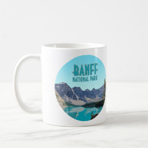 Moraine Lake Banff Nationalpark Kanada Vintage Kaffeetasse
