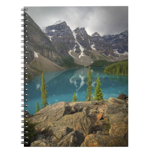Moraine Lake Canada Notizblock (Vorderseite)
