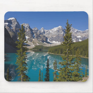 Moraine Lake, Canadian Rockies, Alberta, Kanada 2 Mousepad