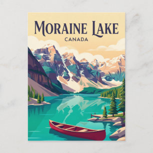 Moraine Lake Kanada Postkarte
