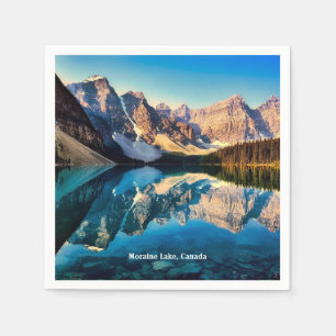 Moraine Lake, Kanada, Serviette