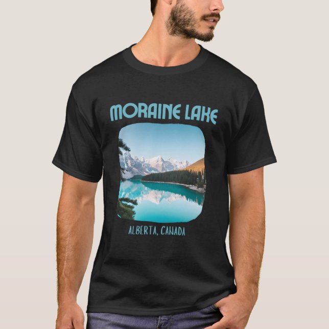 Moraine Lake Kanada T-Shirt (Vorderseite)