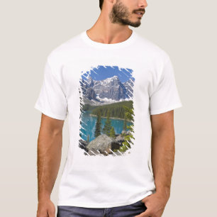 Moraine Lake, Kanadische Rocky Mountains, Alberta, T-Shirt
