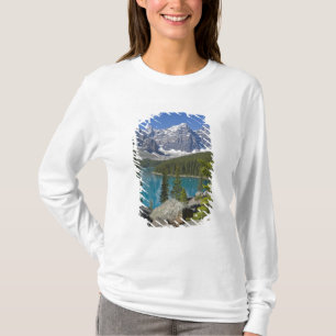 Moraine Lake, Kanadische Rocky Mountains, Alberta, T-Shirt
