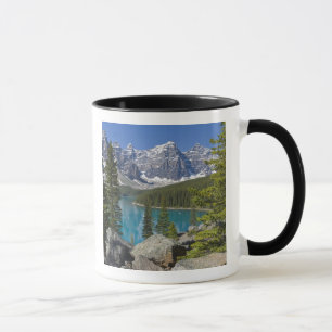 Moraine Lake, Kanadische Rocky Mountains, Alberta, Tasse