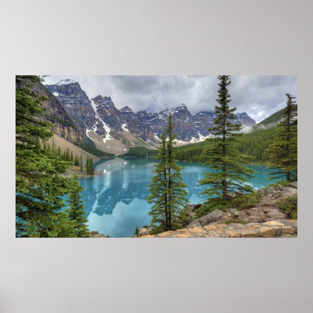 Moraine Lake Pano Poster (Vorne)