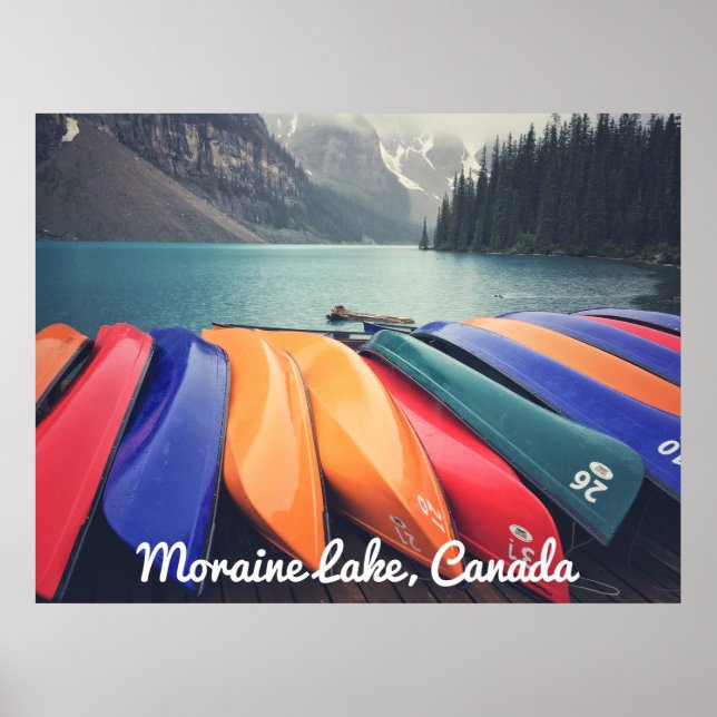 Moraine Lake Poster (Vorne)