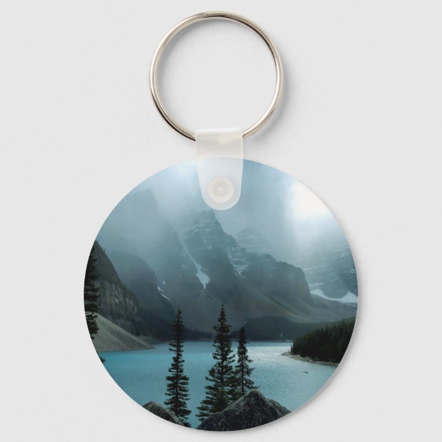 Moraine Lake Schlüsselanhänger (Vorderseite)