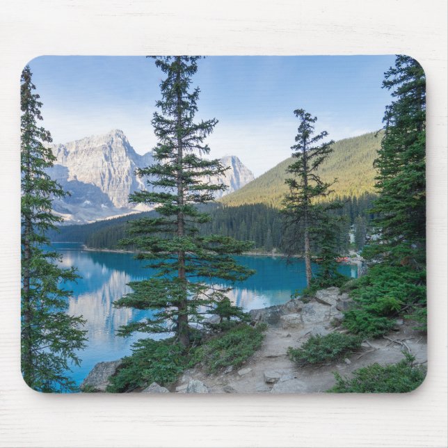 Moraine-See in Banff Canada Mousepad (Vorne)