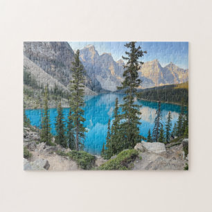 Moraine-See in Banff Canada Puzzle