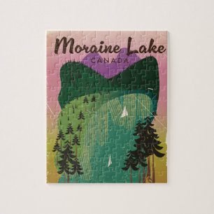 Moraine-See Kanada Puzzle