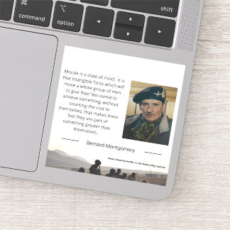 Morale ist ein Staat des Gedankenaufklebers Aufkleber