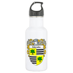 Morales-Wappen/Familienwappen Trinkflasche
