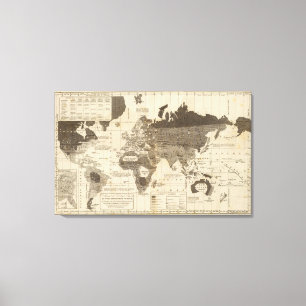 Moralische, politische Welt Leinwanddruck