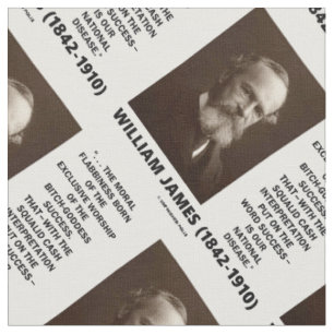 Moralische Schlaffheit verehrt Erfolg William Jame Stoff