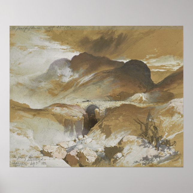 Moran - Der Pass von Glencoe Schottland Poster (Vorne)