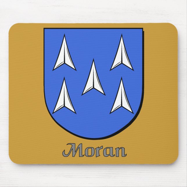 Moran Family Shield Mousepad (Vorne)