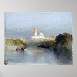 Moran - Hacienda, Lerma River San Juan Mexiko Poster