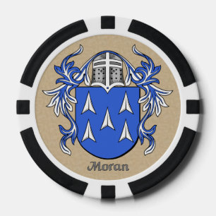 Moran Heraldic Arms Pokerchips