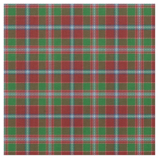 Moray of Abercairny Clan Tartan Stoff (Nahaufnahme)