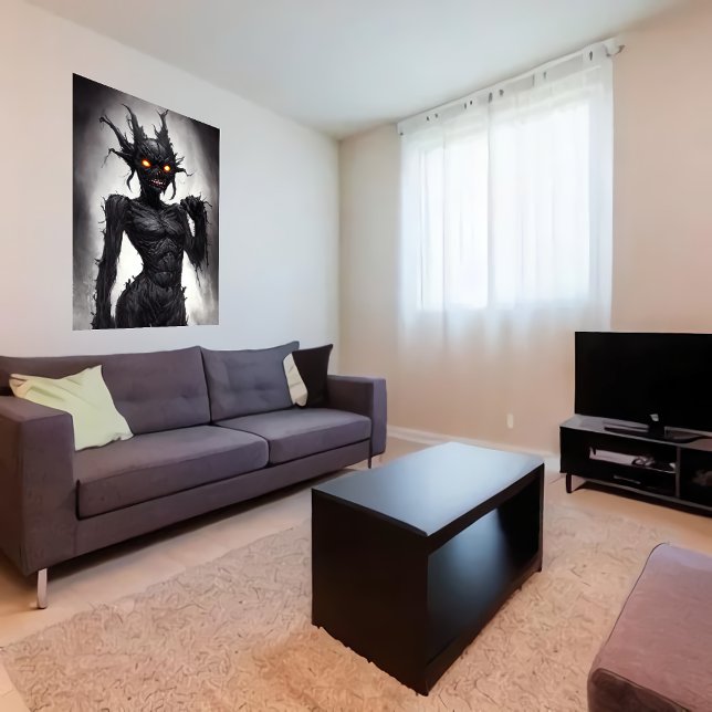 Morbid bizarres Monsterporträt | Art der AI Poster (Von Creator hochgeladen)