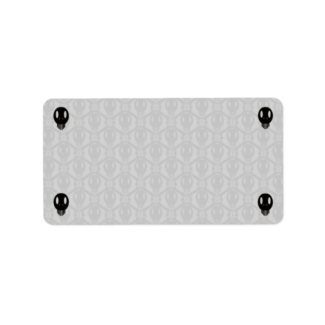 Morbid Faces Adressaufkleber (Vorne)