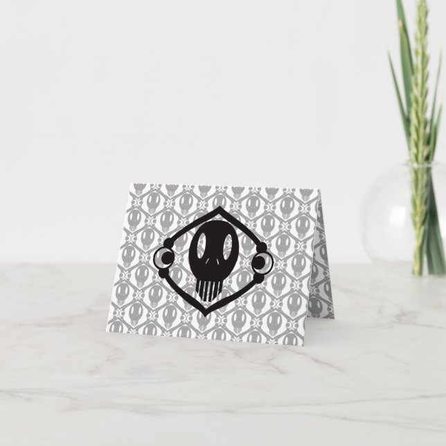 Morbid Faces Karte (Vorderseite)