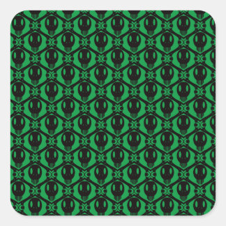 Morbid Faces Quadratischer Aufkleber
