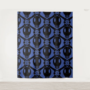 Morbid Faces Wandteppich