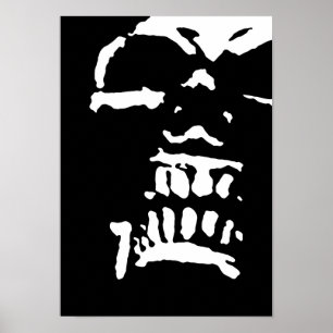 Morbid Skull Poster
