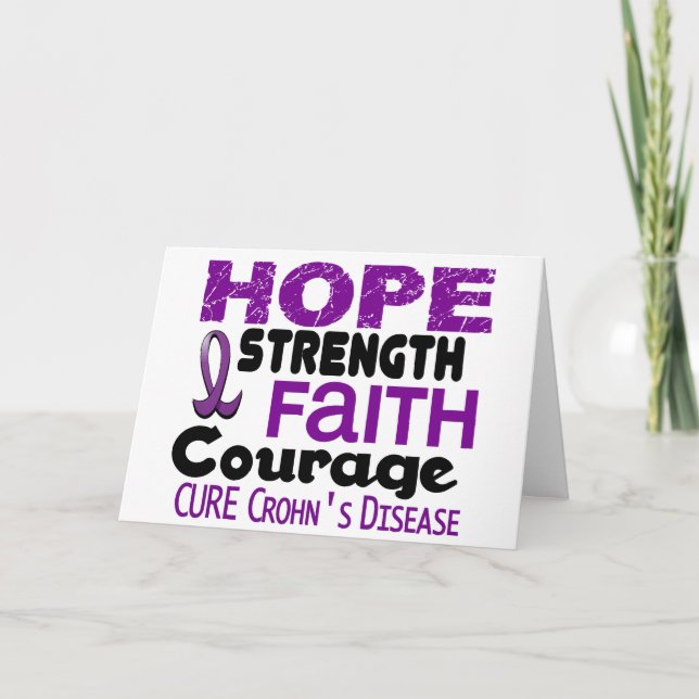 Morbus Crohn HOPE 3 Karte (Vorderseite)