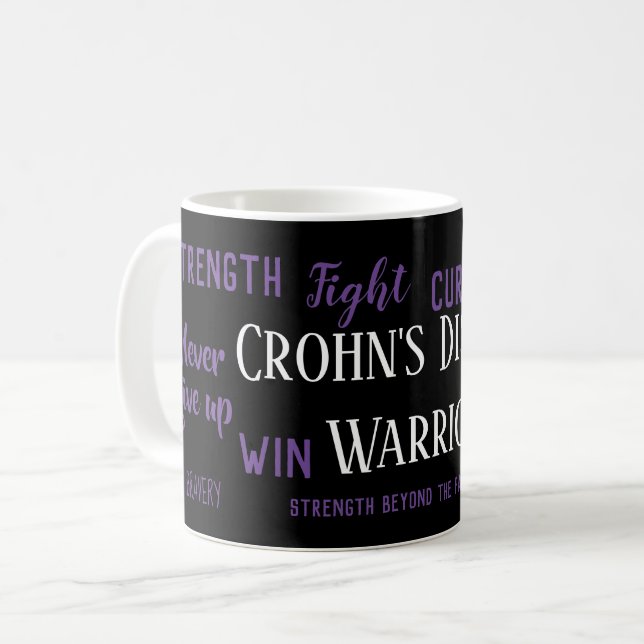 Morbus Crohn Kaffeetasse (Vorderseite Links)