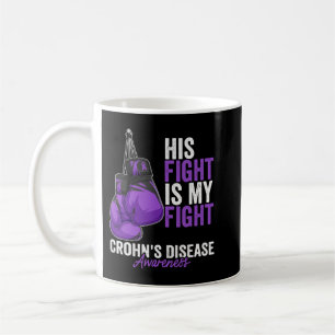 Morbus Crohn's Disease Awareness Month Boxing Glov Kaffeetasse