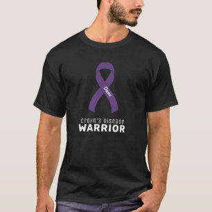 Morbus Crohn's Ribbon Black Men's T - Shirt