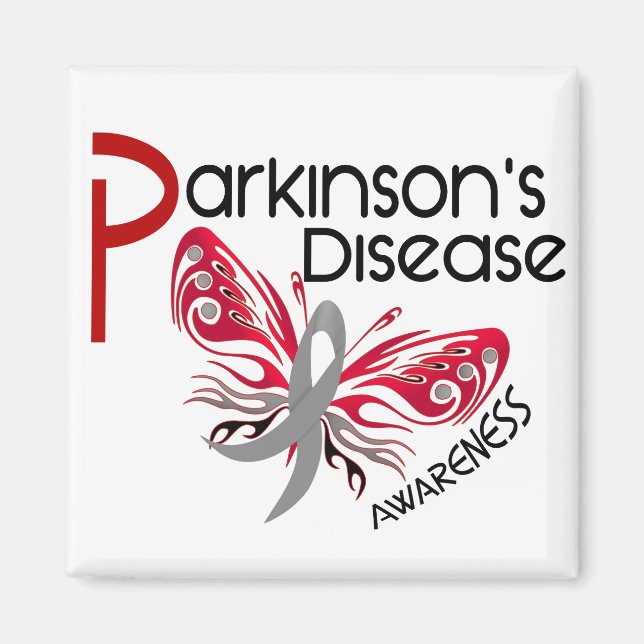 Morbus Parkinsons BUTTERFLY 3.1 Magnet (Vorne)