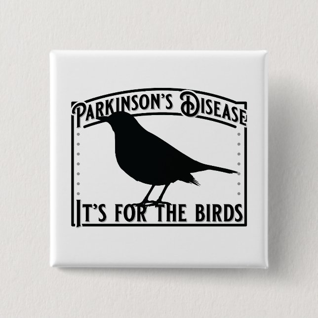 Morbus Parkinsons Button (Vorderseite)