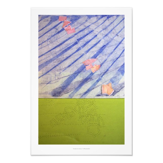 Morceaux de Temps n1 du 18 oct 2015 Foto Print (Vorne)