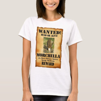 Morchel - gewolltes Plakat T-Shirt