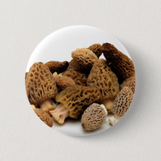Morchel-Pilz Button