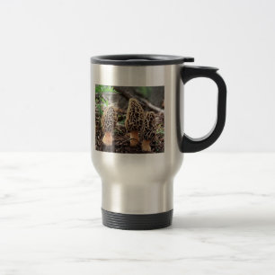 Morchel-Pilz, zum zu gehen Kaffee-Tasse Reisebecher