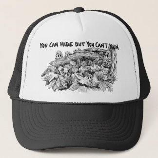 Morchel vermehrt sich B&W Fernlastfahrer-Hut Truckerkappe