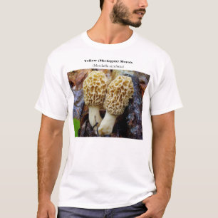Morcheln des Gelb-(Michigan) T-Shirt
