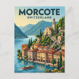 Morcote Schweiz Postkarte