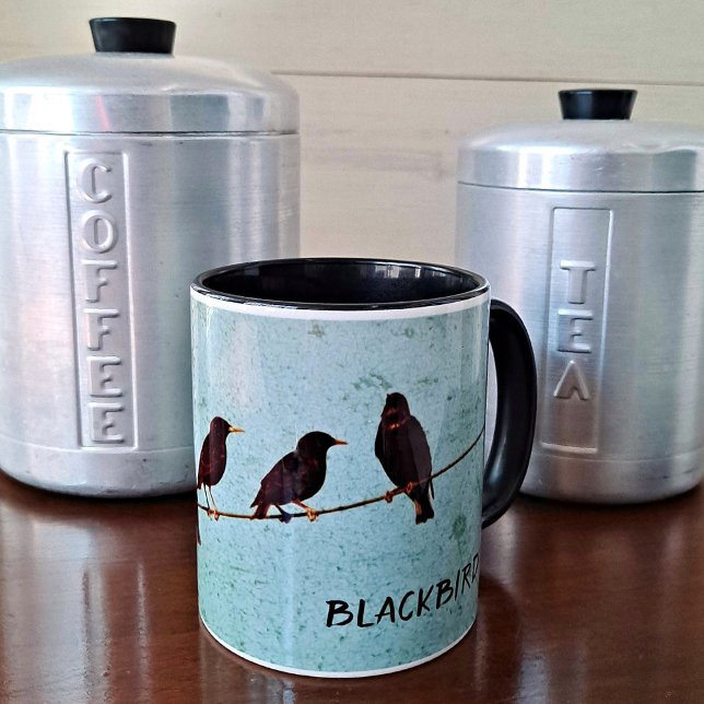 Mord an Crows Silhouette Mystery Lover Tasse (Von Creator hochgeladen)