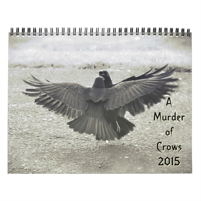Mord an Krähen 2015 Kalender (Titelbild)
