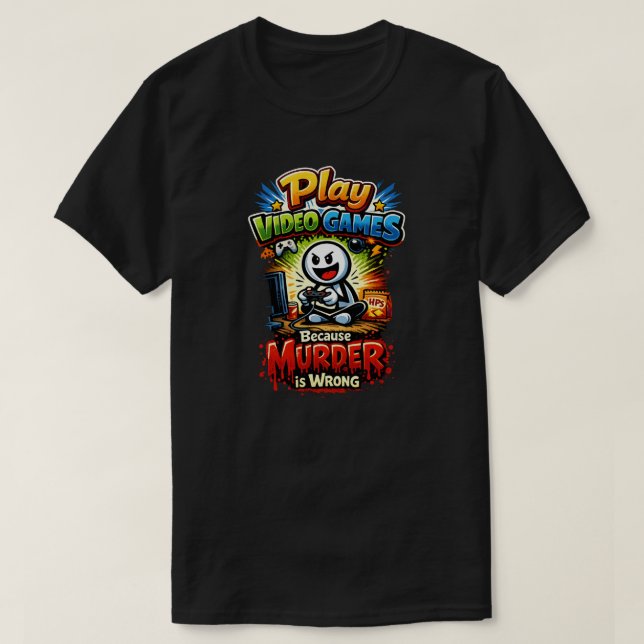 Mord ist falsch 1 T-Shirt (Design vorne)