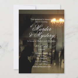 Mord-Mysterium lädt zur Kriminalitätsforschung ein Einladung