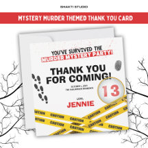 Mord Mystery Birthday Party Halloween Verbrechen